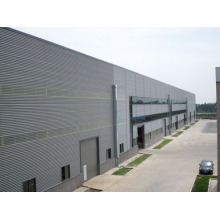 Hangar d&#39;entrepôt de structure métallique de conception de construction